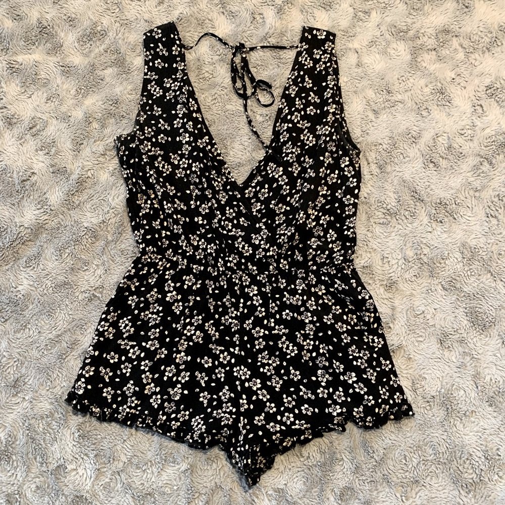 Forever 21 Floral Romper